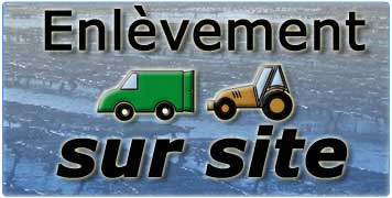 Enlevement de vos produits &agrave; depanner sur site